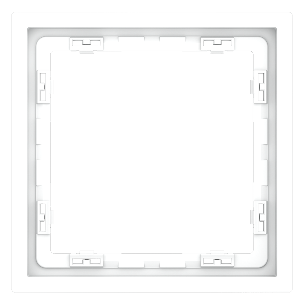 Рамка пластиковая Voltum S70 Белый матовый VLS100102 — изображение 2