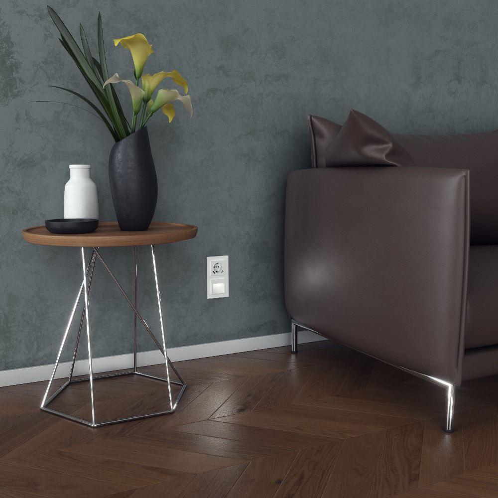 Рамка стеклянная Werkel Favorit на 2 поста Белый матовый W0021105 — изображение 3