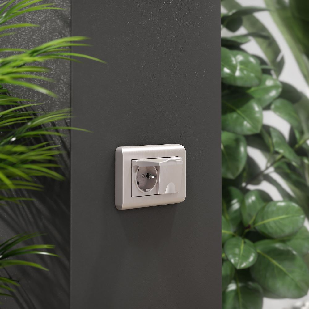 Рамка для двойной розетки Werkel Stream Перламутровый W0082113 — изображение 3