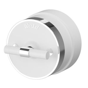 Выключатель двухклавишный накладной Werkel Vintage на 4 положения Белый матовый W5822050