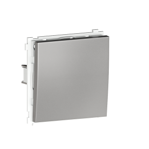 Выключатель одноклавишный встраиваемый Donel R98 Metal Благородная сталь DA10100-DA296ES