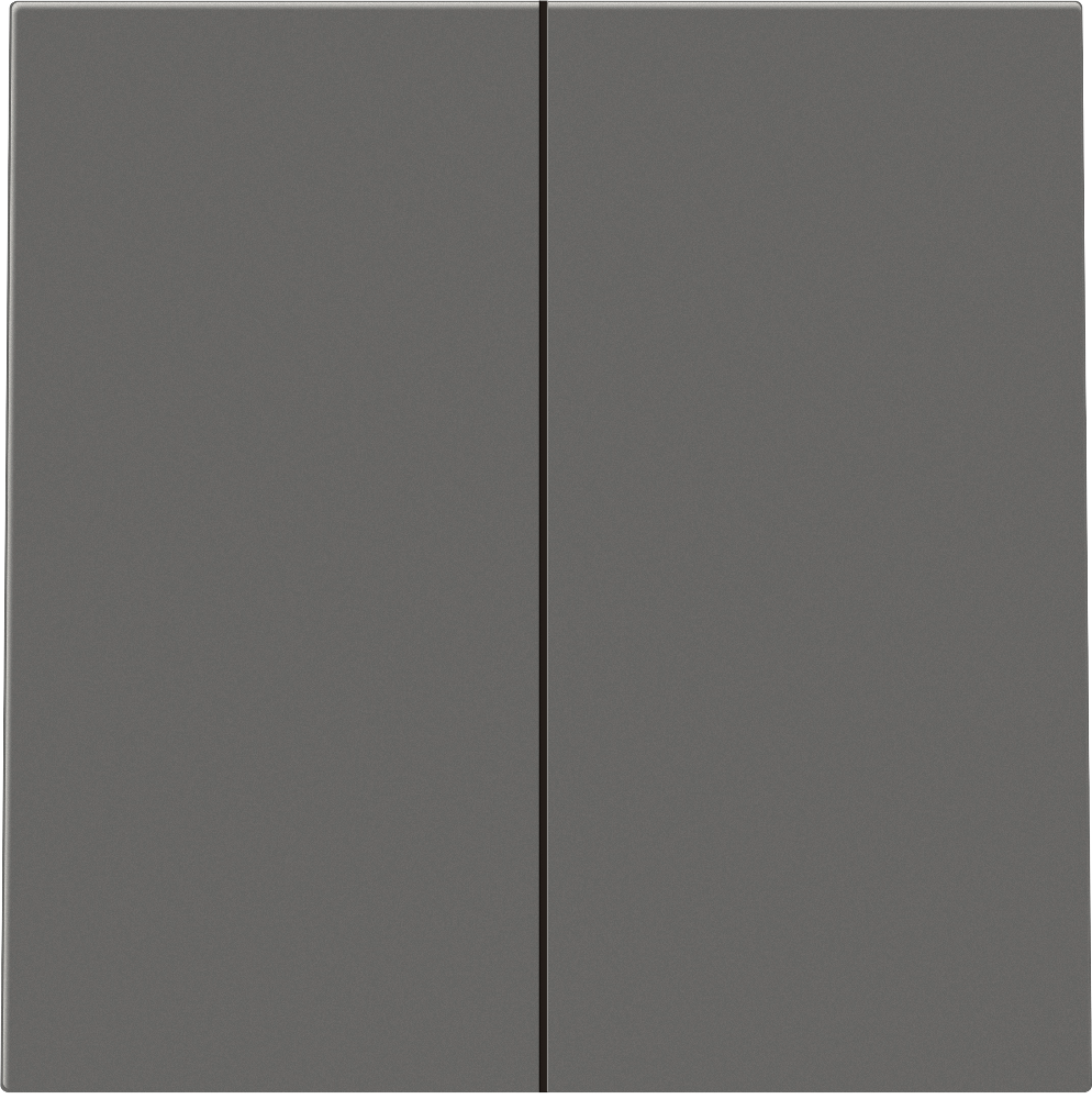 Выключатель двухклавишный встраиваемый Donel R98 Шоколад матовый DA10500-DA29542 — изображение 2