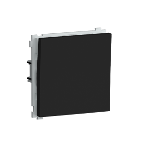 Выключатель одноклавишный встраиваемый проходной Donel R98 Карбон матовый DA10600-DA29630