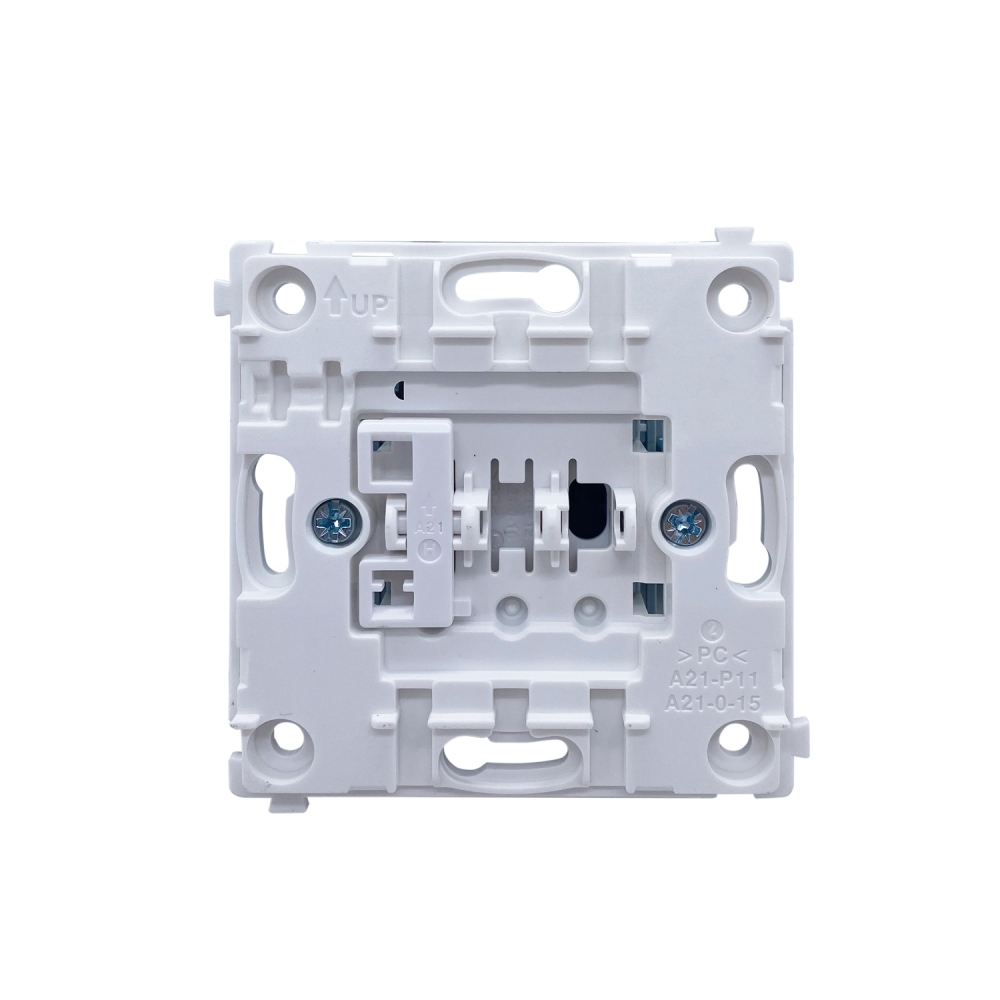 Выключатель одноклавишный встраиваемый проходной Donel R98 Черный матовый DA10600-DA29628 — изображение 4