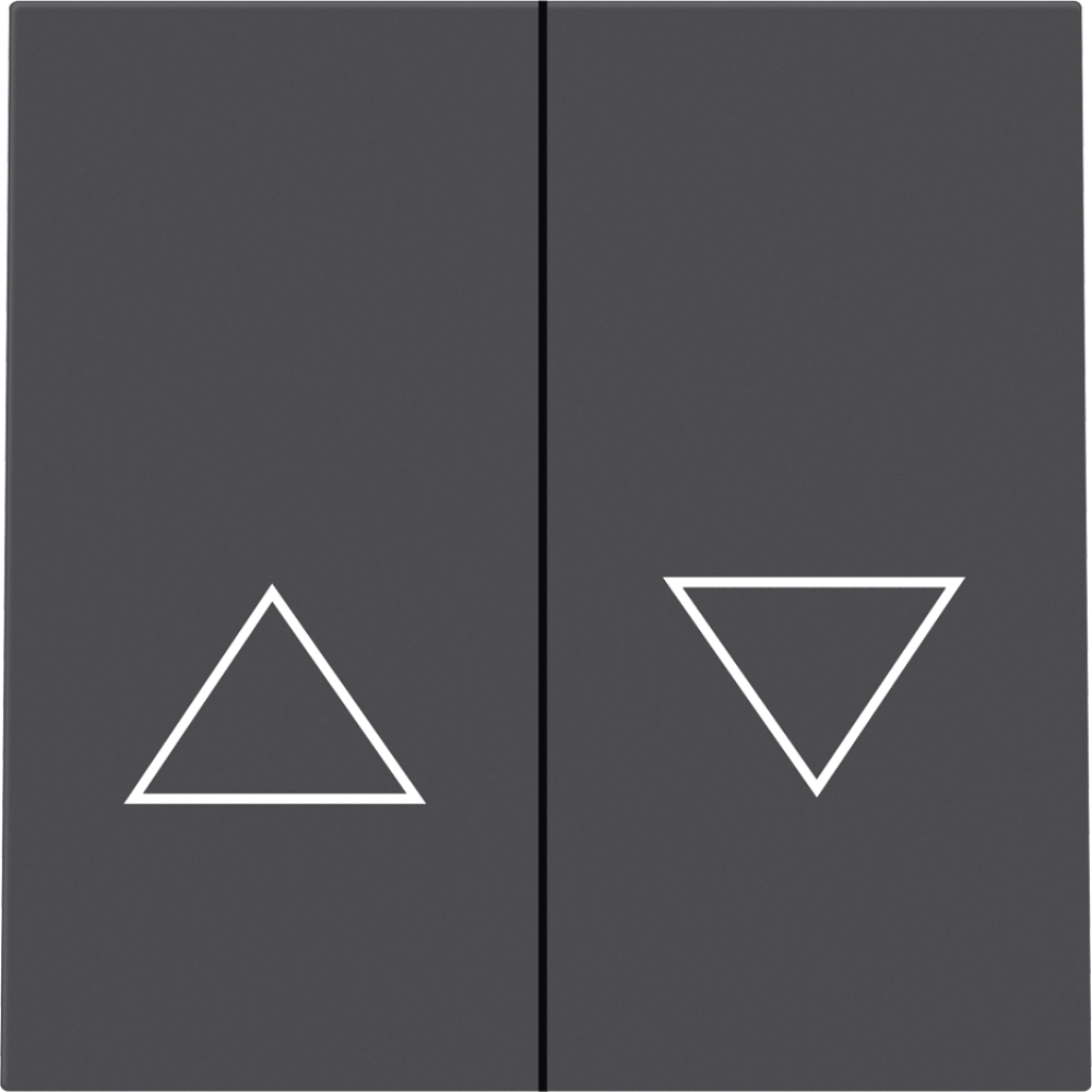 Выключатель жалюзи встраиваемый Donel R98 Черный матовый DA15800-DA29428 — изображение 2