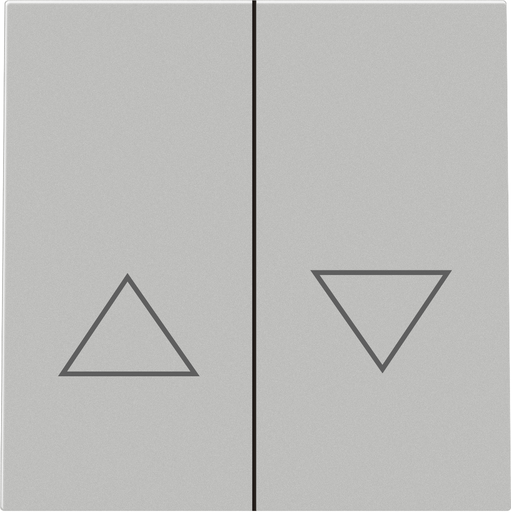 Выключатель жалюзи встраиваемый Donel R98 Серый матовый DA15800-DA29440 — изображение 2