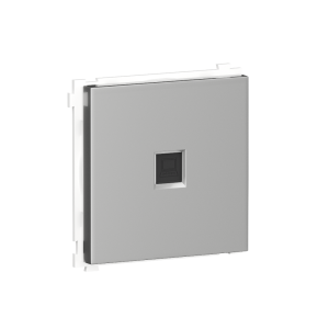 Розетка встраиваемая Ethernet Donel R98 RJ45 cat.6 Алюминий матовый DA16200-DA83926