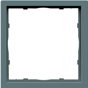 Рамка пластиковая Donel R98 нa 1 пост Изумруд матовый DA21139