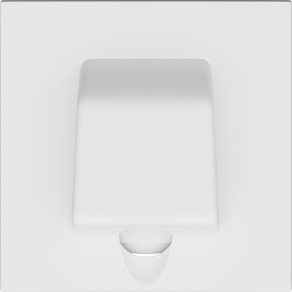 Вывод кабеля Donel R98 Белый матовый DA87133