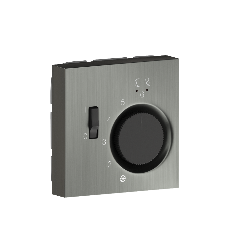 Терморегулятор механический Donel R98 Metal с внешним датчиком Никель DTEF231-DA149NB