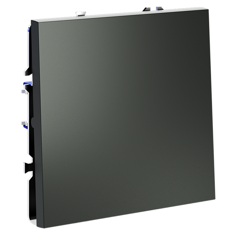 Выключатель одноклавишный встраиваемый Voltum S70 Титан VLS010106 — изображение 2