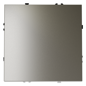 Выключатель одноклавишный встраиваемый перекрестный Voltum S70 Шелк VLS010504