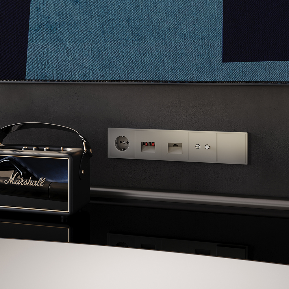 Розетка встраиваемая Ethernet Voltum S70 RJ45 cat.6 Шелк VLS060104 — изображение 5