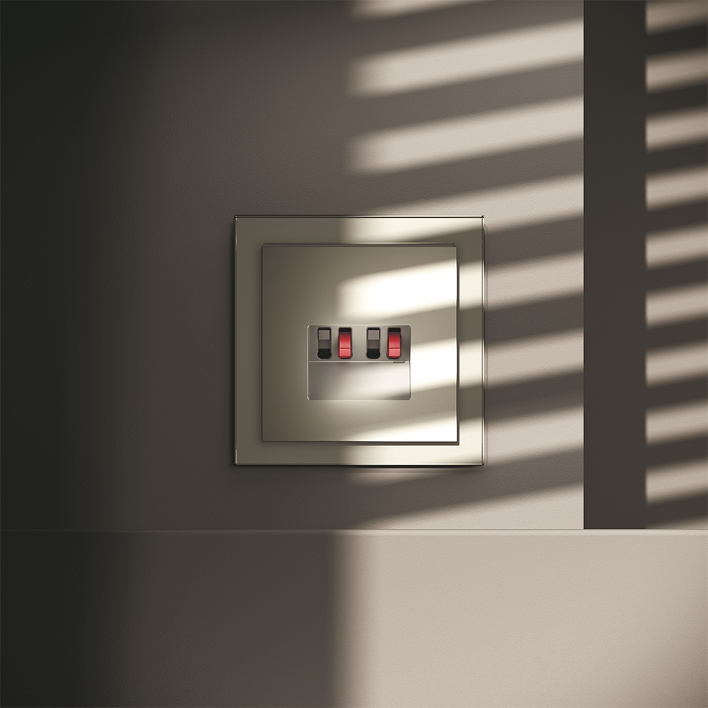 Акустическая розетка встраиваемая Voltum S70 Сталь VLS060305 — изображение 4