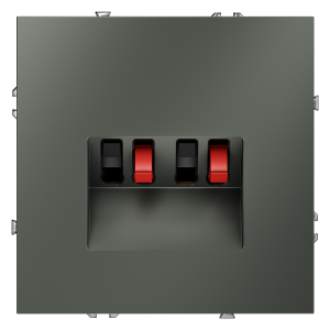 Акустическая розетка встраиваемая Voltum S70 Титан VLS060306