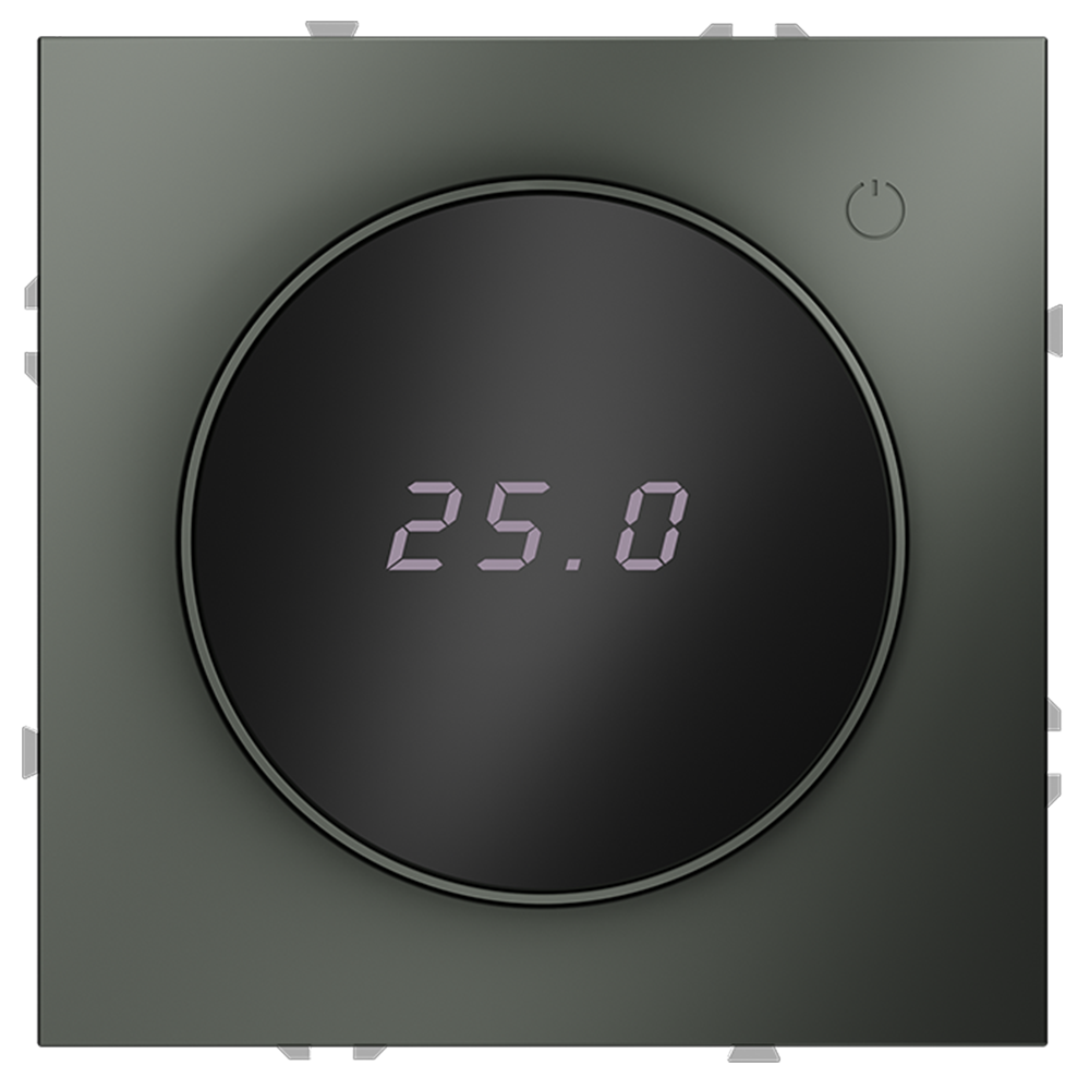 Терморегулятор электронный Voltum S70 с индикацией и датчиком, для теплого пола Титан VLS070106