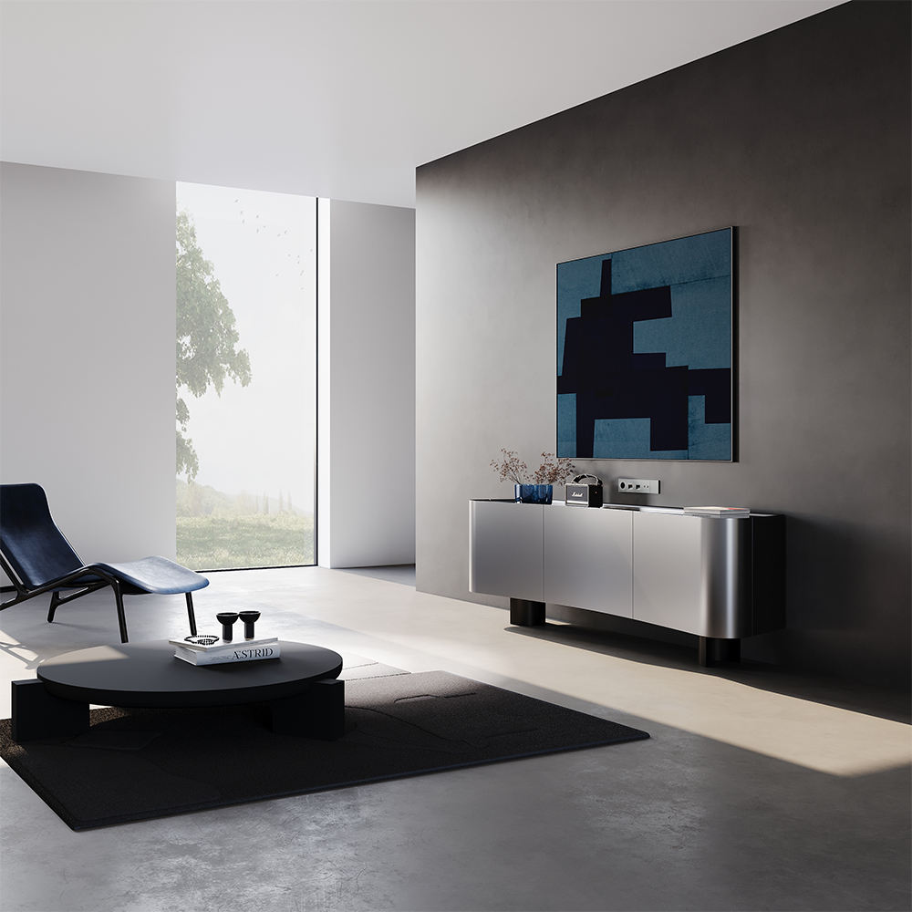 Рамка пластиковая Voltum S70 на 5 постов Титан глянцевый VLS100506 — изображение 4