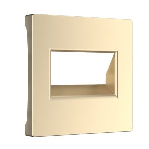 Накладка для двойной розетки Еthernet Werkel RJ-45 Шампань W1191111